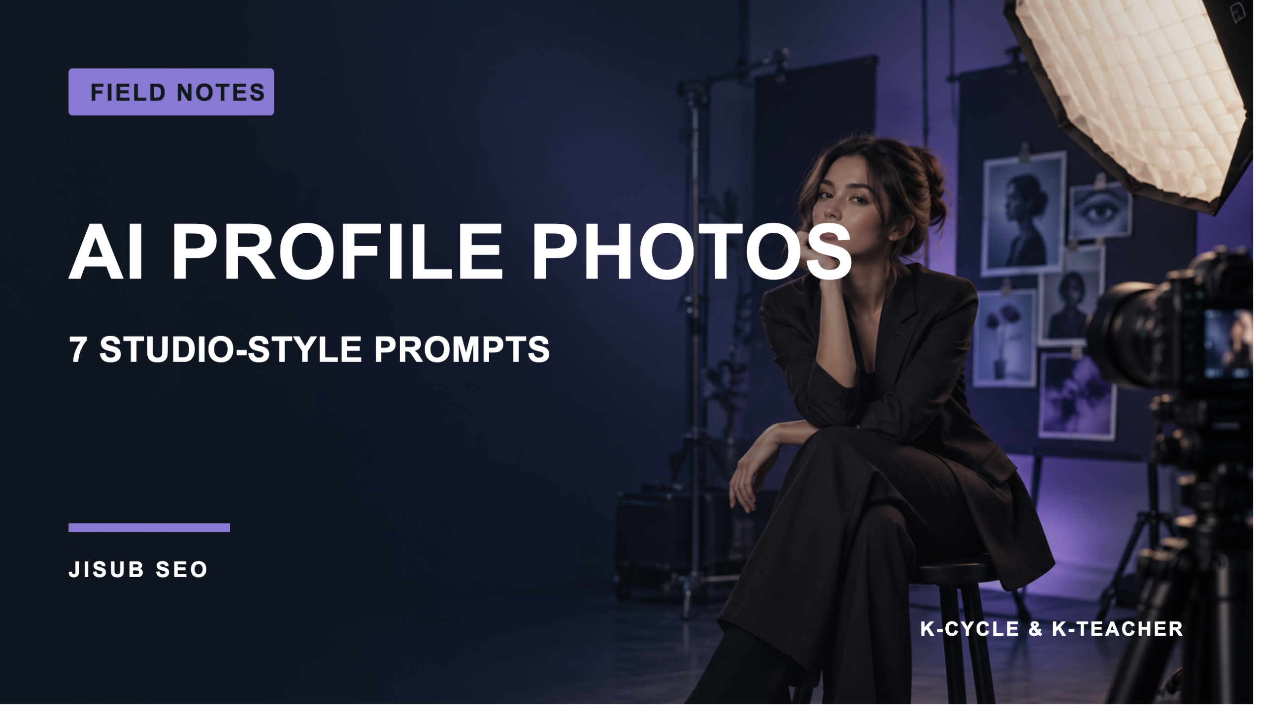 Gemini AI profile photos: seven studio-style prompts